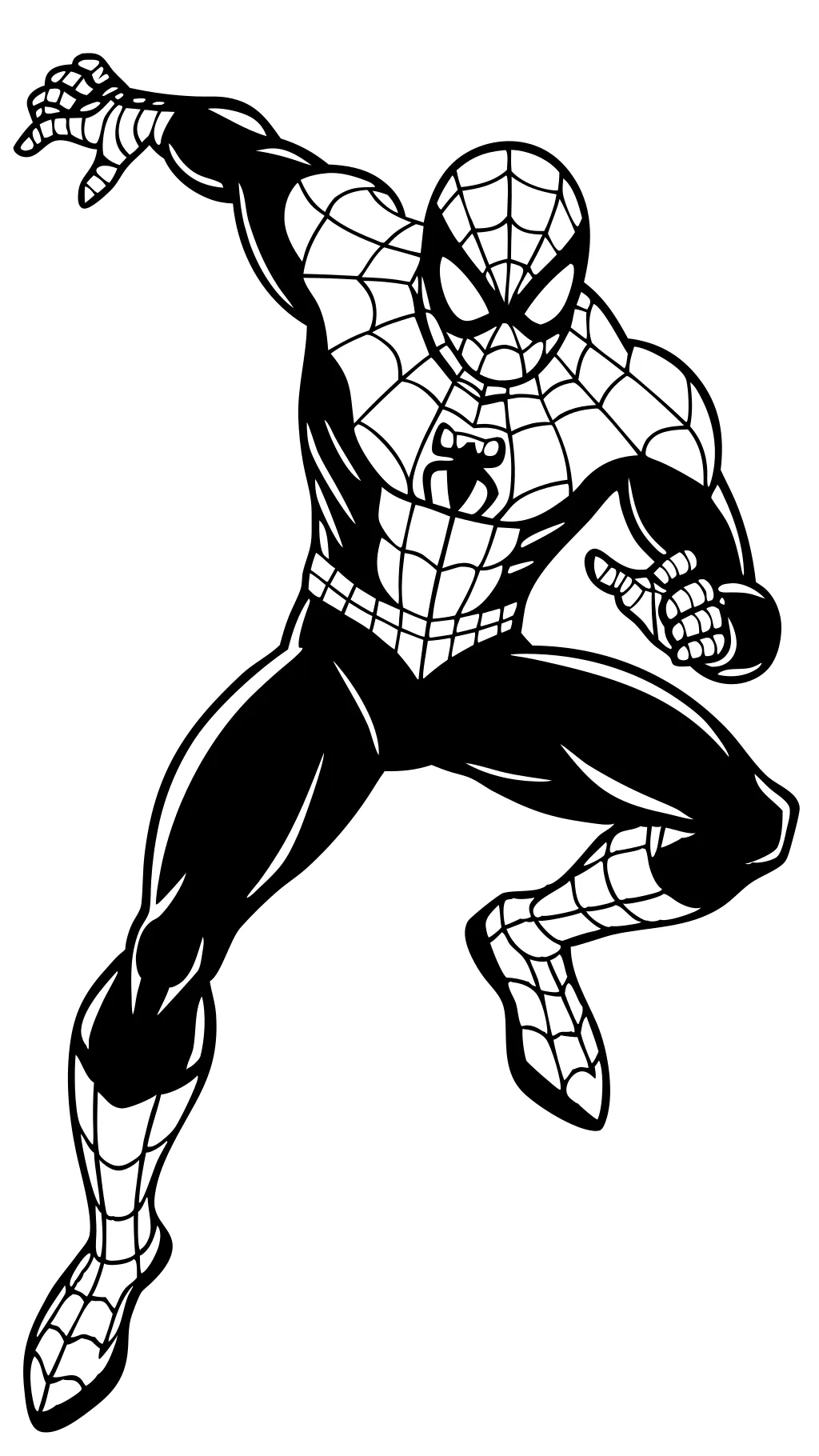 spider man and venom coloring pages